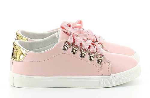 Rózowe, sportowe tenisówki - Obuwie