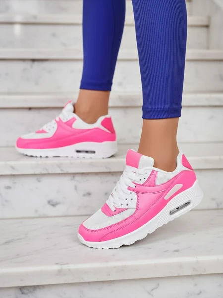 Sneakers Valentina Růžová Stylový Komfort