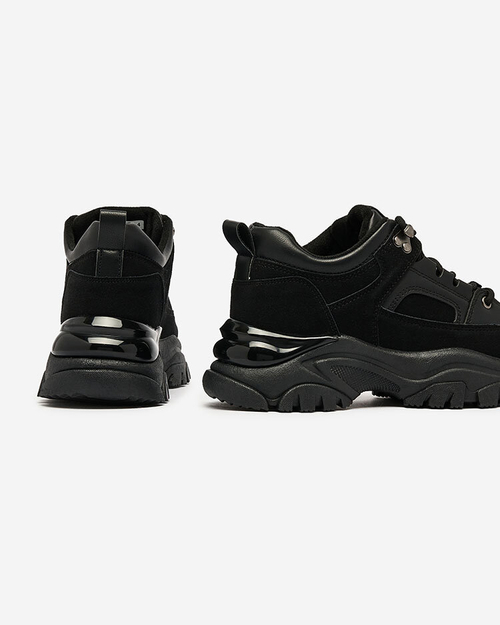 Royalfashion Чорні жіночі кросівки Aherot