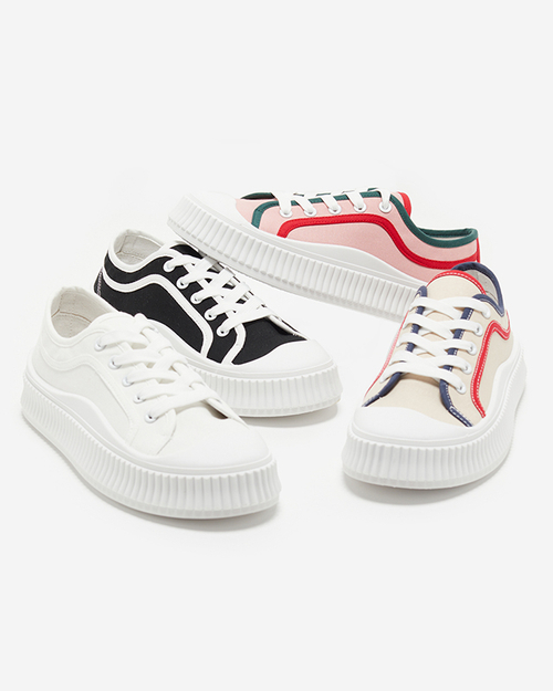 Білі жіночі кросівки Ladise