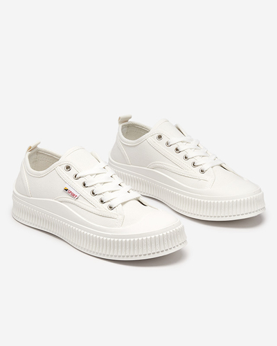 Dámské bílé tenisky Scola-Shoes