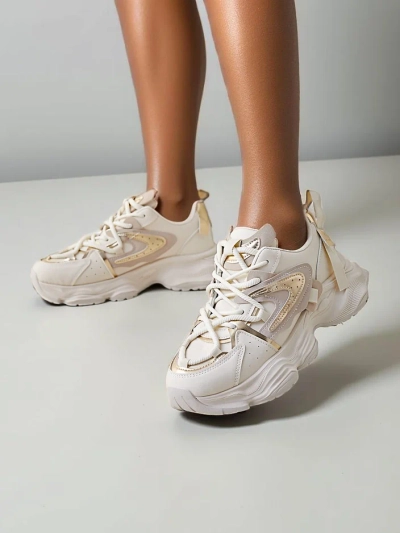 Royalfashion Dámské sportovní tenisky na silnější podrážce Quua