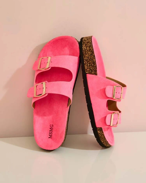 Royalfashion Жіночі шльопанці з пряжками Foumy