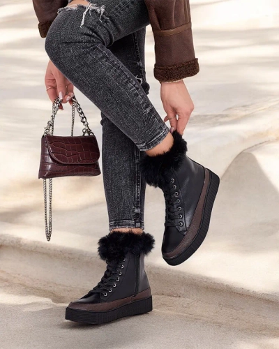 Royalfashion Dámské vysoké kozačky Rogeri