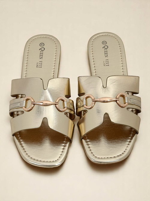 Royalfashion жіночі шльопанці на плоскому ходу Lina