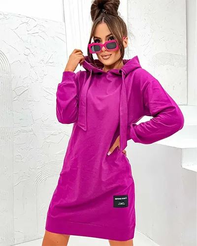 Royalfashion Dámské mini halenkové šaty