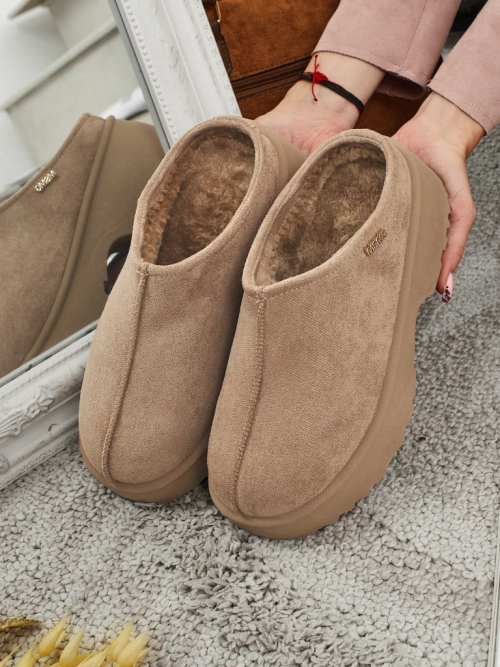 Короткі жіночі черевики a'la снігоходи з хутром Noelina