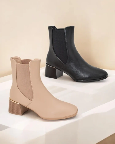 Dámské kotníkové boty s nízkým podpatkem Royalfashion Eterra