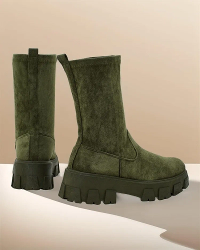 Жіночі платформені чоботи Royalfashion Firo