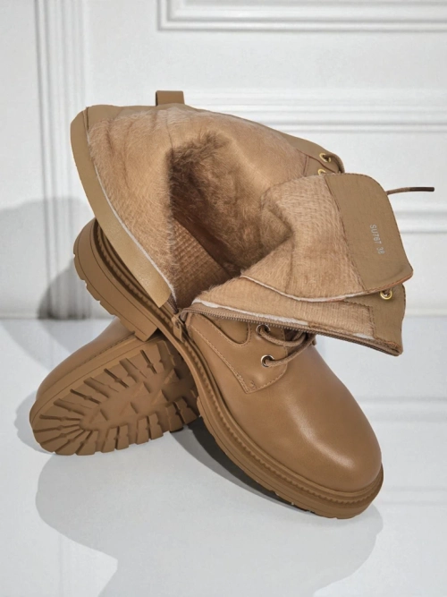 Жіночі стьобані ботильйони з екологічної шкіри Sable Rose