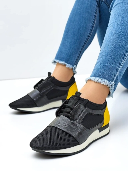 Royalfashion Жіночі спортивні кросівки тканини Gentlesi