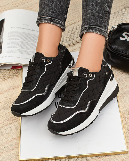 Royalfashion Жіночі спортивні кеди на підборах Lololi