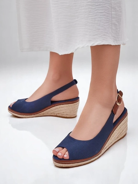 Royalfashion Dámské wedge sandály s otevřenou špičkou Tafenis