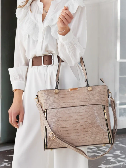 Royalfashion Лаковані сумки з тисненням