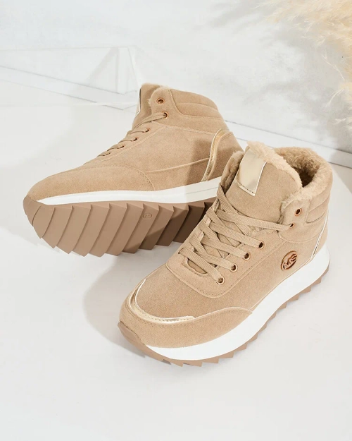 Royalfashion Утеплені жіночі кросівки з хутром Casill