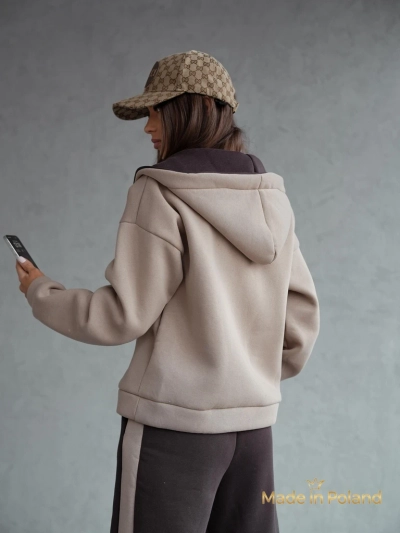 Royalfashion Bavlněná dámská tepláková souprava