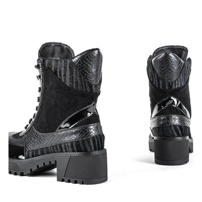 Poštovní pytle na zvířecí potisk Black Viper - Obuv