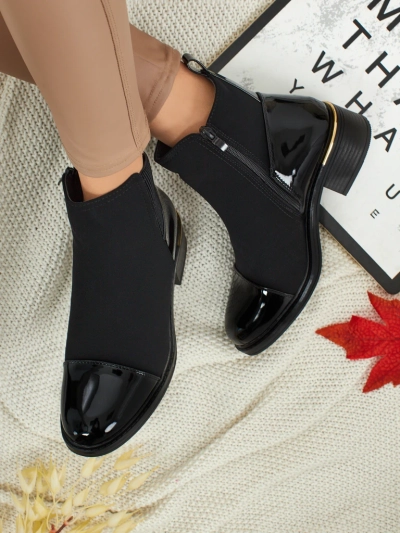 Dámské kotníkové boty z eko kůže Eriselle