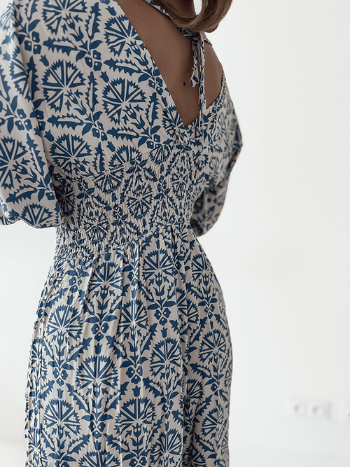 Royalfashion Візерунчастий жіночий комбінезон