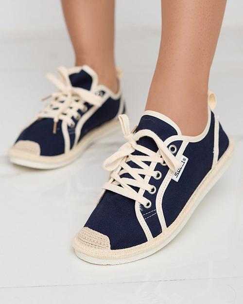 Мокіда темно-сині жіночі кросівки - Взуття