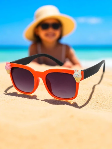 Royalfashion Dětské sluneční brýle s dekoracemi Sunny Sparkle