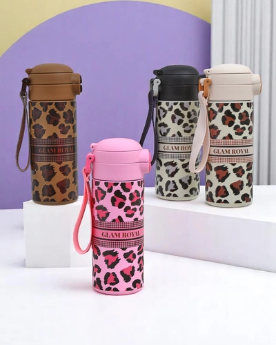 Royalfashion Termo hrnek s výtokem Glam Leo