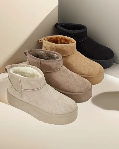 Královská móda Krátké sněžné boty pro dámy Alalla