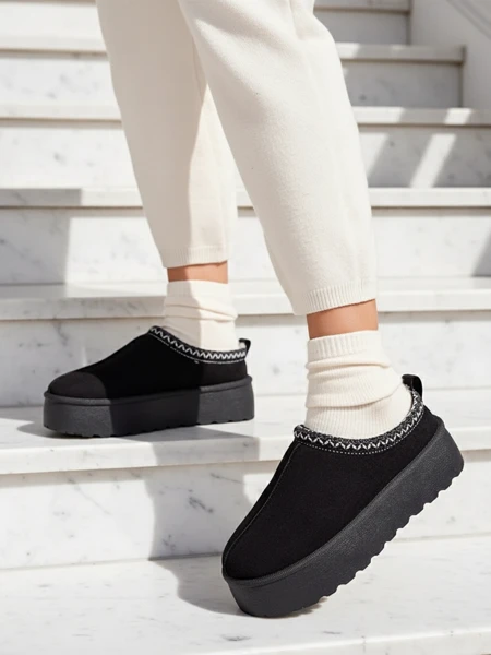 Royalfashion Dámské krátké boty Zommy a'la snow boots