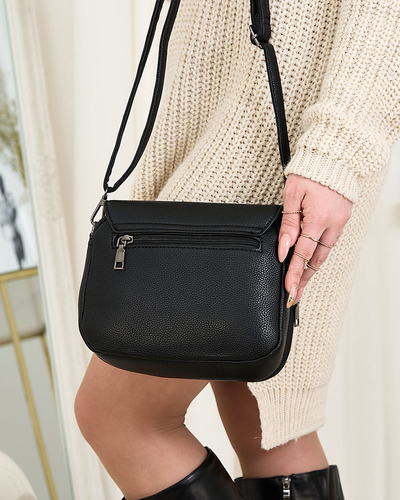 Жіноча маленька сумочка Royalfashion чорного кольору