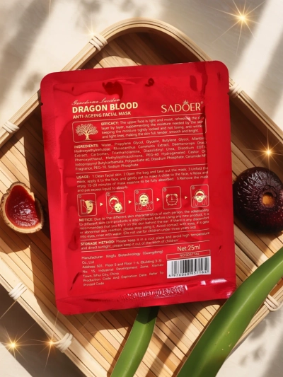 Sadoer Vitalis Dragonis Maska Przeciwzmarszczkowa Ganoderma Lucidum 25ml