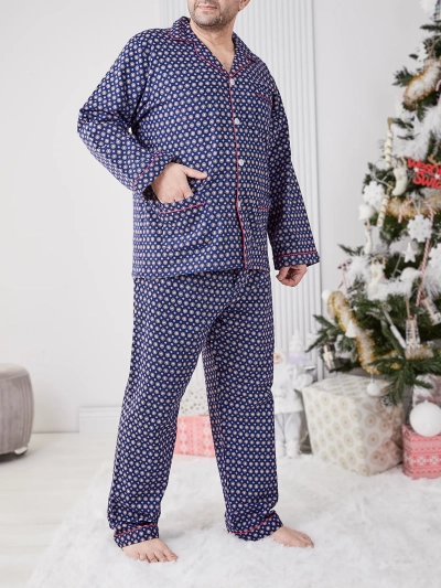 Pánské pyžamo Royalfashion s potiskem