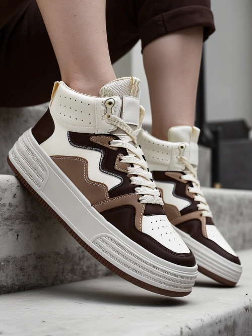 Royalfashion Високі жіночі спортивні туфлі Quiedy