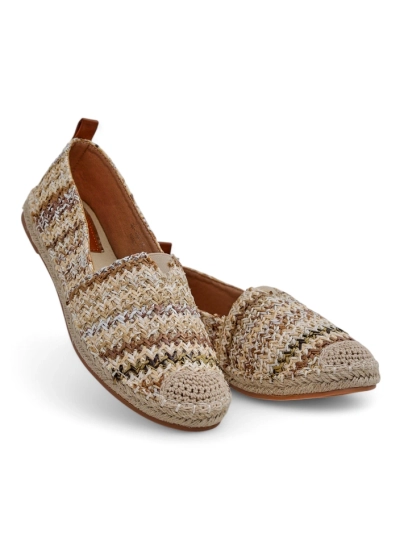 Royalfashion Dámské pletené espadrilky Asadaca