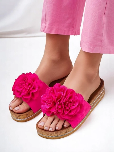 Royalfashion Жіночі сандалі з квітами Focce