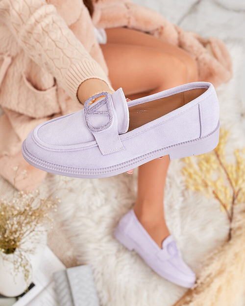 Royalfashion Жіночі мокасини з прикрасою Fograss