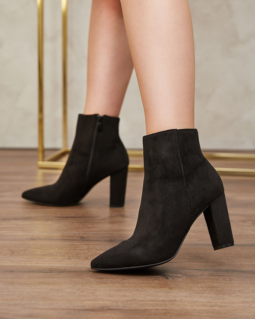 Royalfashion Чорні жіночі черевики Lekira