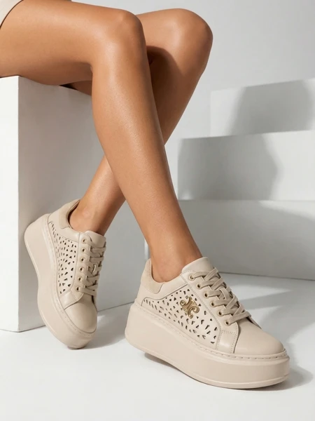Royalfashion Dámské perforované sportovní tenisky Jovixi