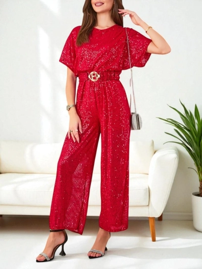 Dlouhý overal žen Royalfashion s flitry