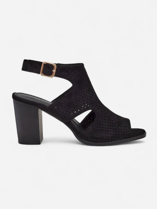 Royalfashion жіночі босоніжки на масивному каблуці з вирізами Abetle