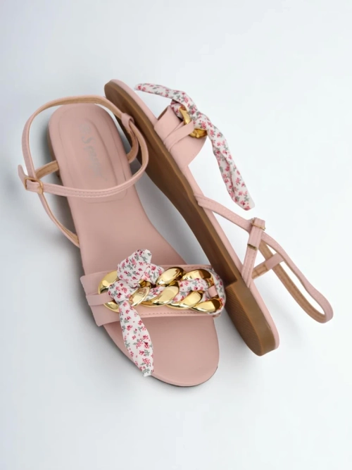 Royalfashion Жіночі сандалі на плоскій підошві BareLuxe