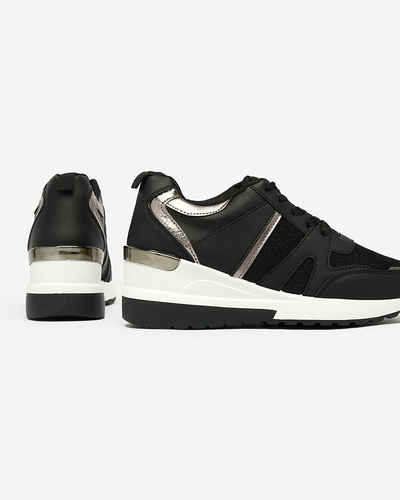 Royalfashion Béžovo-hnědé dámské sportovní tenisky na platformě Lacyrllia