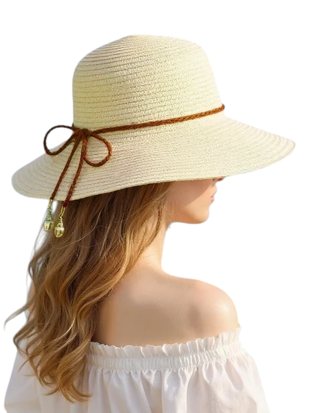 Royalfashion Жіночий солом'яний капелюх Amelia Rose