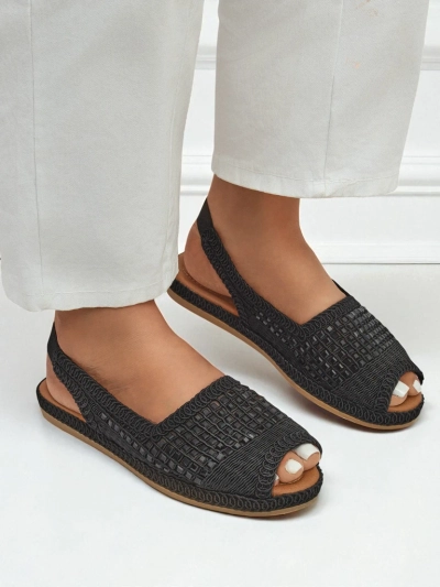 Dámské sandály, dámské espadrilky se třpytivými kamínky Belle Sparkle