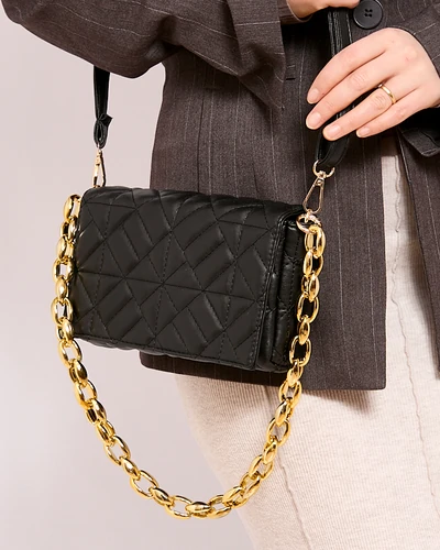 Royalfashion Dámská prošívaná kabelka v malém formátu