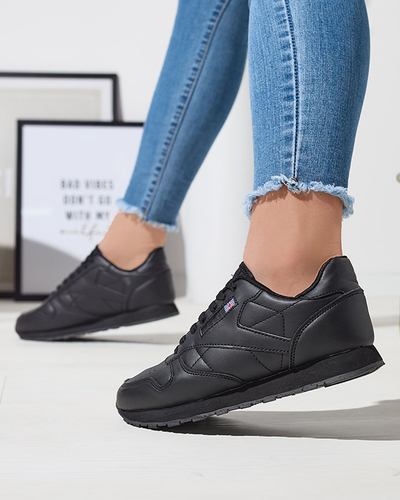 Жіночі спортивні кросівки чорного кольору Siponit- Footwear