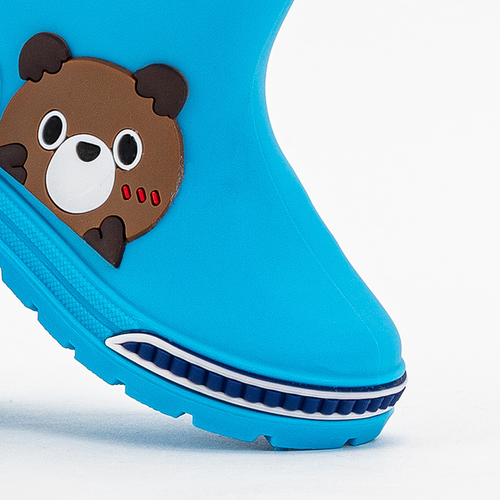 Блакитні дитячі гумові чоботи Uncon