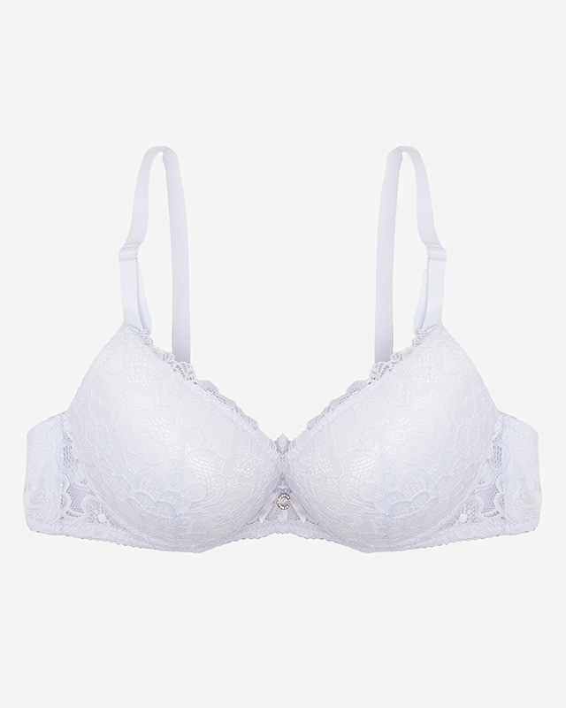 Bílá dámská krajková podprsenka - Spodní prádlo