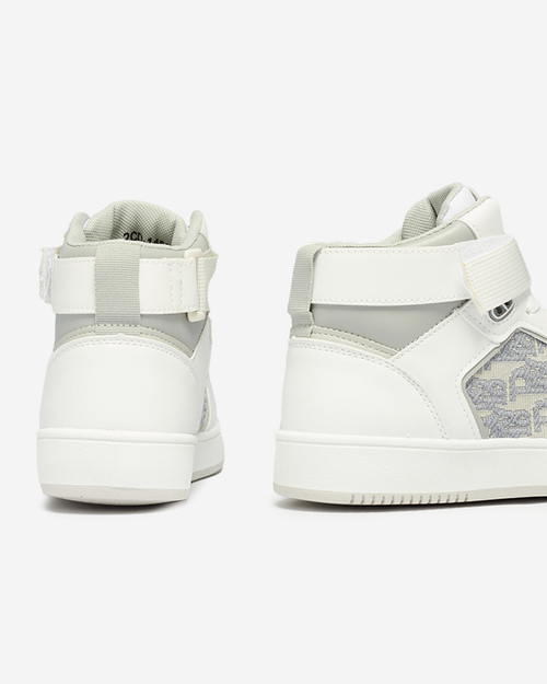 Білі жіночі високі кросівки Xosa