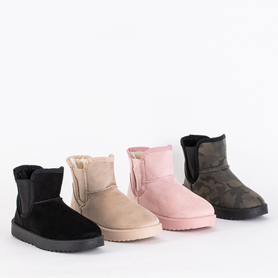 Béžové dámské sněhule Gavi - Obuv