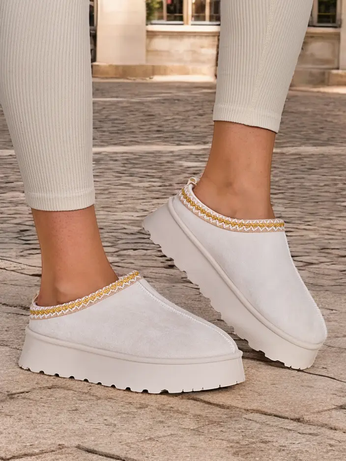 Royalfashion Krátké boty ve stylu dámských zimních bot Flufi